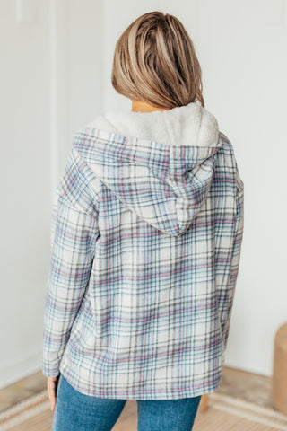Forever Plaid Hooded Pullover