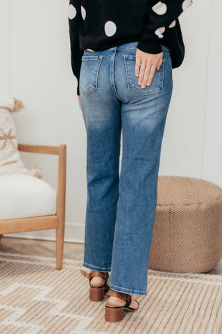 RISEN High Rise Relaxed Jean