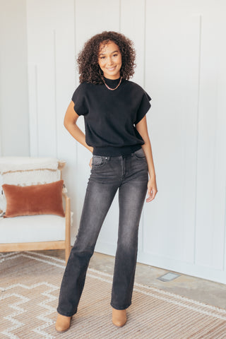 Vic Mock Neck Top - 2 Colors