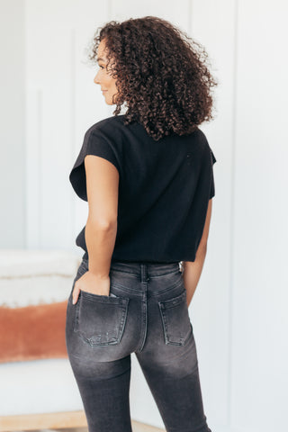 Vic Mock Neck Top - 2 Colors