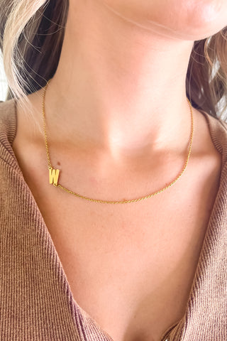 Initial Necklaces - 2 Colors