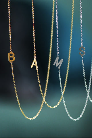 Initial Necklaces - 2 Colors