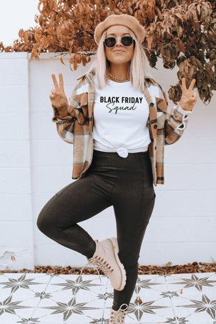 Black Friday Squad Graphic Tee