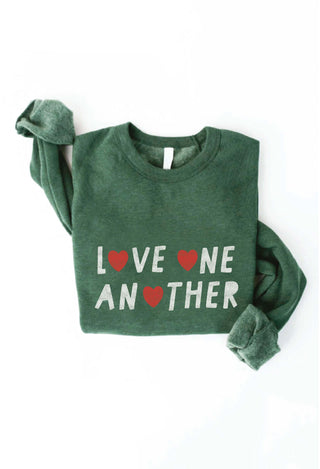 Oat Collective | Love One Another Sweatshirt - 5 Colors
