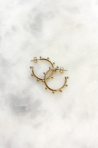 Stud Hoop Earrings