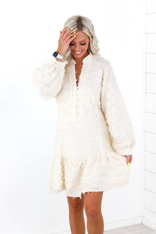 Cutting Edge Textured Dress