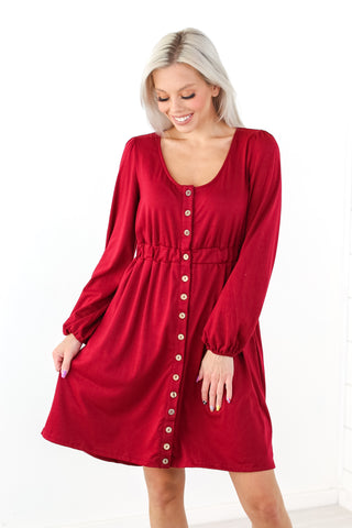 Kendra Ruched Waist Dress - 3 Colors