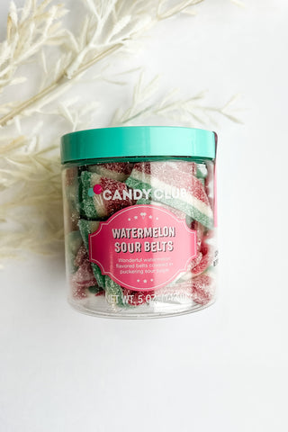 Candy Club Sour Belts - 9 Flavors