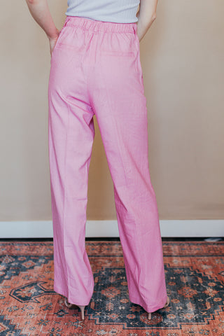 Emery Linen Twill Pants - 4 Colors