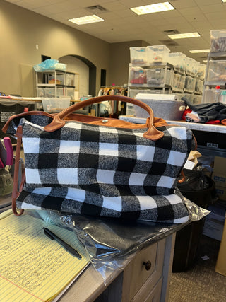 Buffalo Plaid Checkered Tote