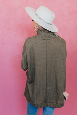 Tiny Dancer Cowl Neck Top - 3 Colors