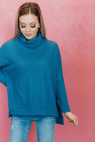 Tiny Dancer Cowl Neck Top - 3 Colors
