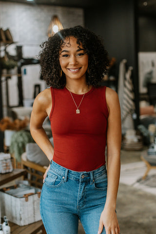Briggs Sleeveless Bodysuit - 9 Colors
