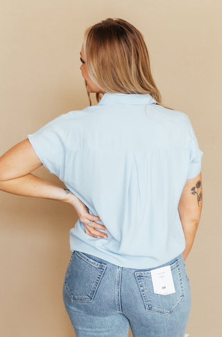 Cooler Waters Button Up Top - 3 Colors