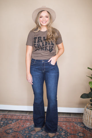 True Crime Junkie Graphic Tee - 2 Colors