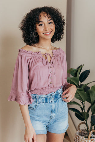 Kyra Balloon Sleeve Top - 2 Colors