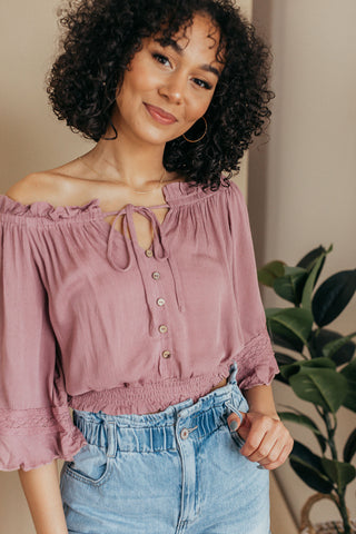 Kyra Balloon Sleeve Top - 2 Colors
