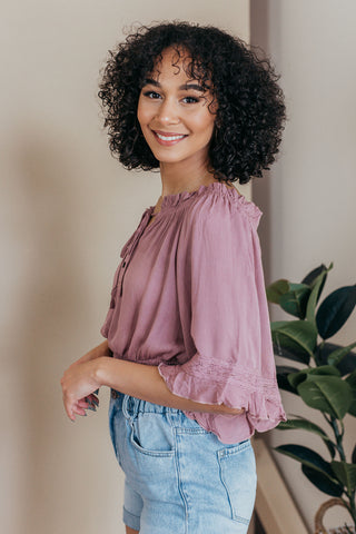 Kyra Balloon Sleeve Top - 2 Colors
