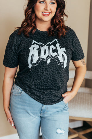 Rock Lightning Bolt Graphic Tee