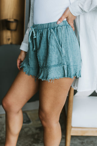 Mineral Wash Gauze Shorts - 2 Colors