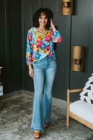 Spring Is In the Air Floral Top