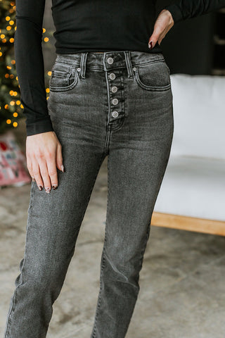 Ally Grey Ultra High Rise Jean