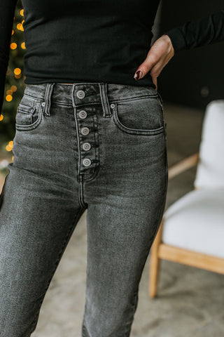 Ally Grey Ultra High Rise Jean