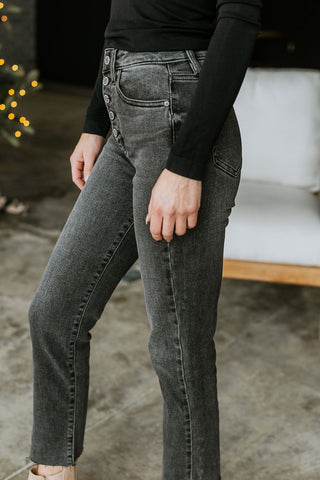 Ally Grey Ultra High Rise Jean