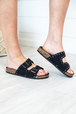 Tilly Studded Sandals - 2 Colors