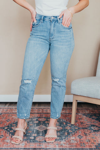 Kan Can Missy High Rise Slim Straight Jeans