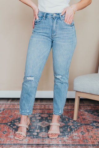 Kan Can Missy High Rise Slim Straight Jeans