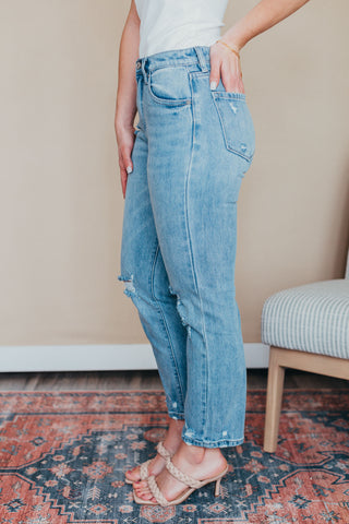 Kan Can Missy High Rise Slim Straight Jeans