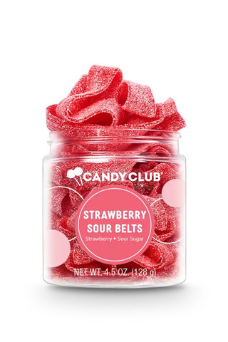 Candy Club Sour Belts - 9 Flavors