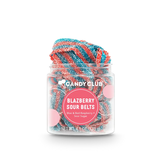Candy Club Sour Belts - 9 Flavors