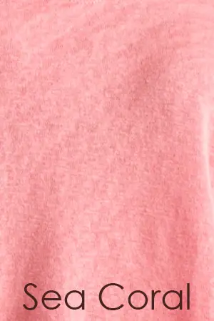 Kerry Cuff Sleeve Round Neck Tee - 7 Colors